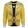 gearhumans 3d power rangers megaforce yellow ranger custom tshirt hoodie apparel gw05044 3d apparel long sleeve s 748407 - Power Rangers Mall