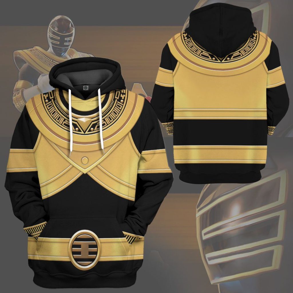 gearhumans 3d power rangers zeo gold custom tshirt hoodie apparel gw010418 3d apparel 118272 - Power Rangers Mall