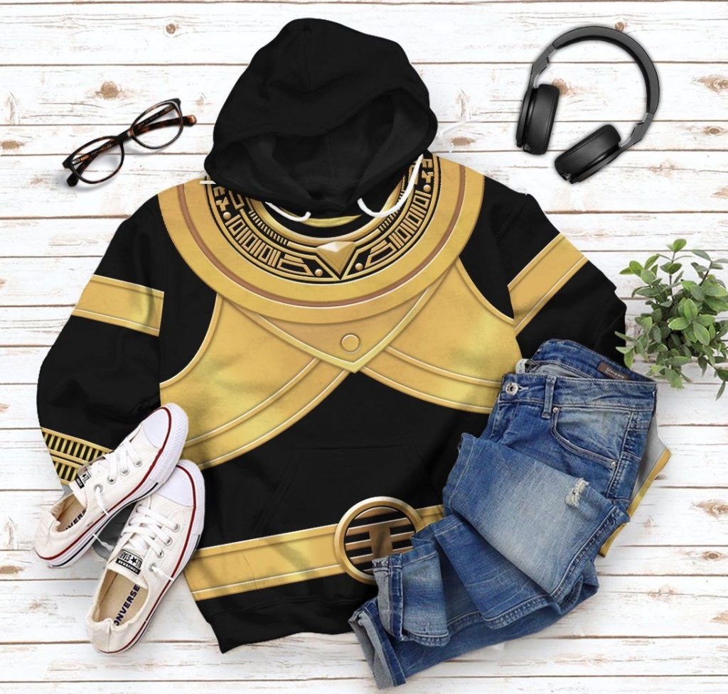 gearhumans 3d power rangers zeo gold custom tshirt hoodie apparel gw010418 3d apparel 616851 - Power Rangers Mall