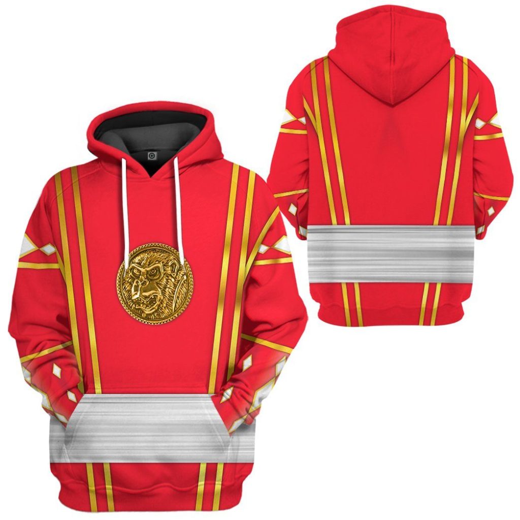gearhumans 3d red ninja mighty morphin power rangers custom tshirt hoodie apparel gj24031 3d apparel 152509 ce485b1f d561 417b 9238 77eb13d9b256 - Power Rangers Mall