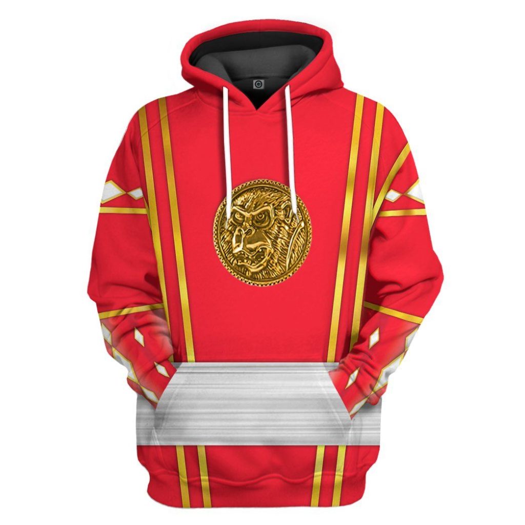 gearhumans 3d red ninja mighty morphin power rangers custom tshirt hoodie apparel gj24031 3d apparel hoodie s 800256 e6b70611 bd1e 4c97 8745 8c86f0fc1d95 - Power Rangers Mall