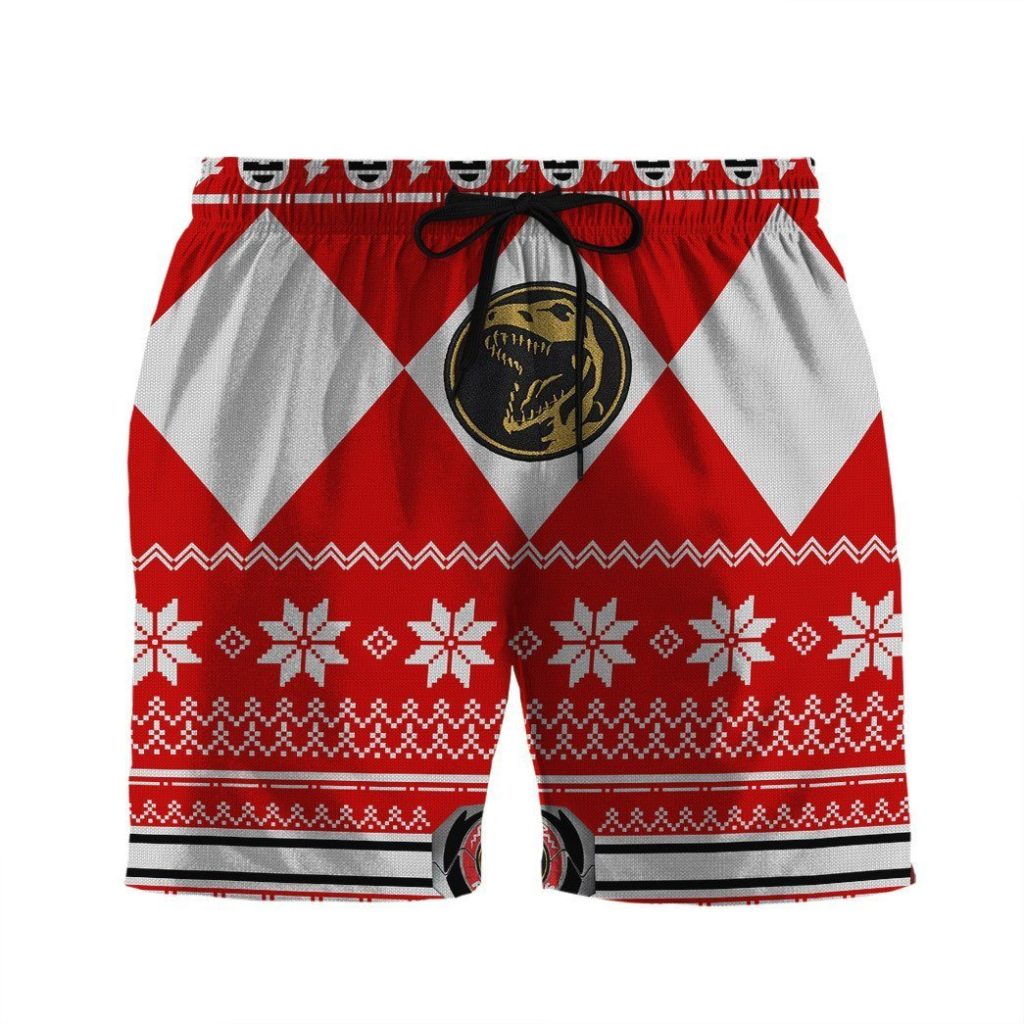 gearhumans 3d red power ranger hawaii shorts zb260330 men shorts s 285109 1ee2894e 5571 4244 bb7b bdef16ce8a07 - Power Rangers Mall