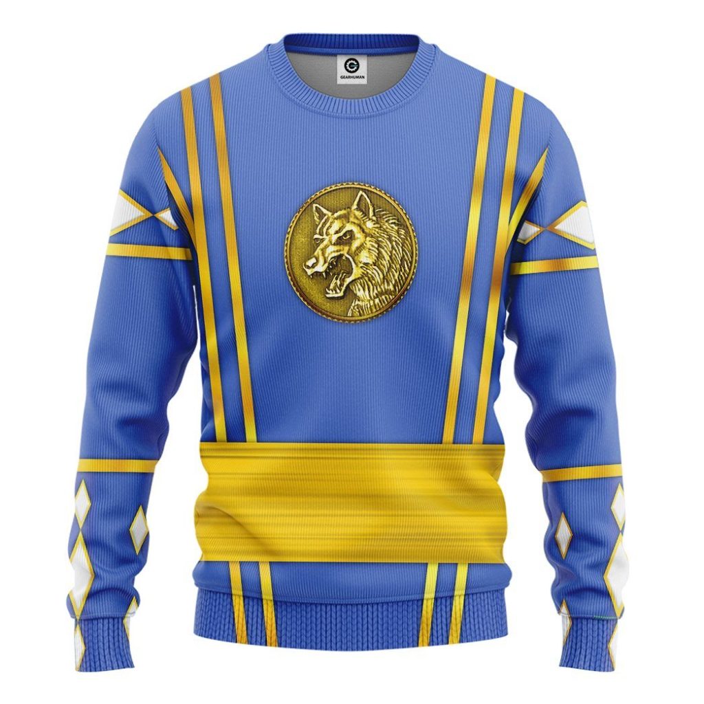 gearhumans gearhuman 3d blue ninja mighty morphin power rangers custom tshirt hoodie apparel gj24035 3d apparel long sleeve s 683185 b6897f59 5ef3 4c1c ac3d 994b691c029d - Power Rangers Mall