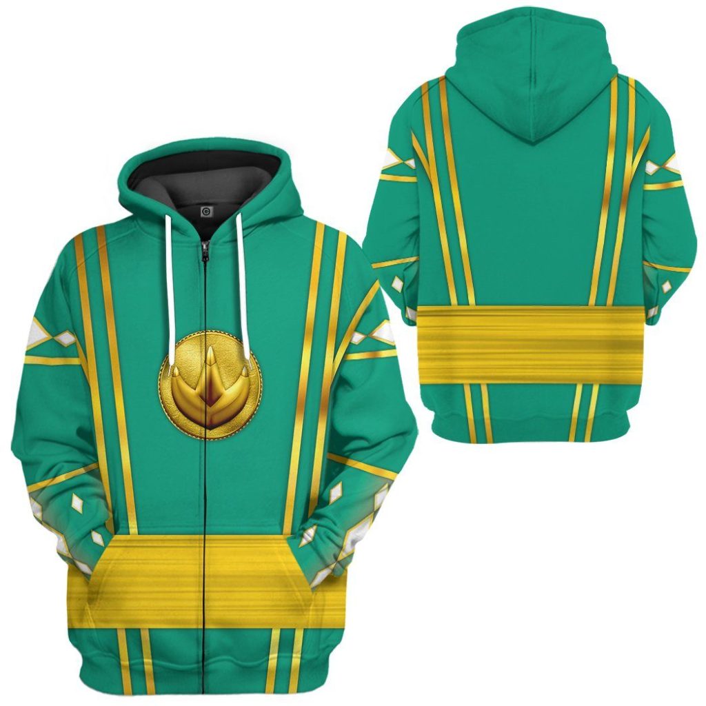 gearhumans gearhuman 3d green ninja mighty morphin power rangers custom tshirt hoodie apparel gj24032 3d apparel 558902 904082ca e40f 4e1d a642 5850b467de5d - Power Rangers Mall