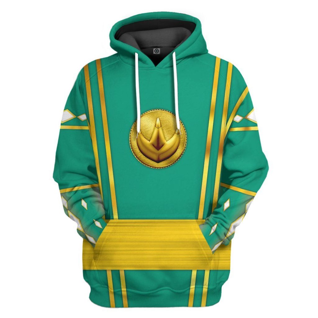 gearhumans gearhuman 3d green ninja mighty morphin power rangers custom tshirt hoodie apparel gj24032 3d apparel hoodie s 961818 b3a9e9c9 bf45 4313 8c4a d7549d491c76 - Power Rangers Mall