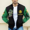 gearhumans gearhuman 3d mighty morphin power ranger green custom name bomber gk190117 bomber 154225 - Power Rangers Mall