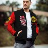 gearhumans gearhuman 3d mighty morphin power ranger red custom name bomber gk190118 bomber 406710 - Power Rangers Mall