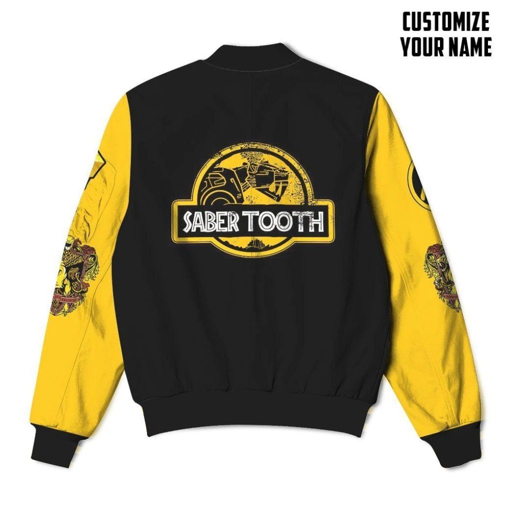 gearhumans gearhuman 3d mighty morphin power ranger yellow custom name bomber gk120112 bomber 869935 4afee7d3 c04b 46c4 8d3c 8bdf3529cdcf - Power Rangers Mall