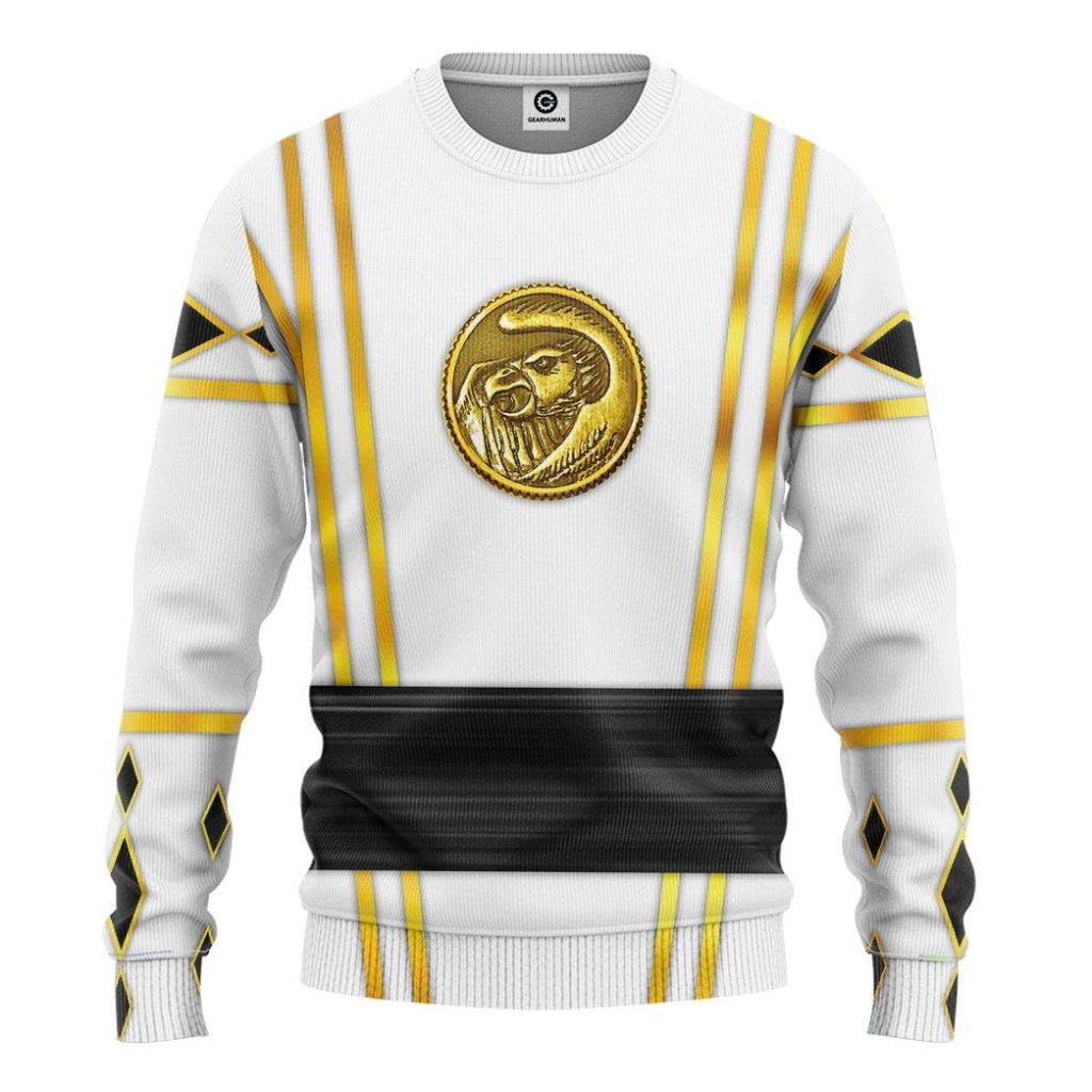 gearhumans gearhuman 3d white ninja mighty morphin power rangers custom tshirt hoodie apparel gj24036 3d apparel long sleeve s 489134 6a8fd595 d49b 4480 8f89 6e831c315805 - Power Rangers Mall