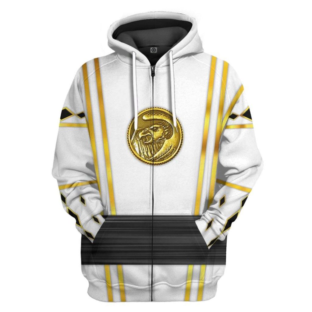 gearhumans gearhuman 3d white ninja mighty morphin power rangers custom tshirt hoodie apparel gj24036 3d apparel zip hoodie s 495645 064eb146 acb8 4816 b7d8 40e134bfd809 - Power Rangers Mall