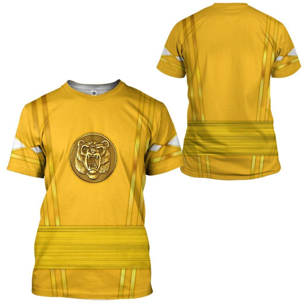 gearhumans gearhuman 3d yellow ninja mighty morphin power rangers customtshirt hoodie apparel gj24034 3d apparel 655103 f995a393 a821 4a80 b382 d95ea237fde6 - Power Rangers Mall