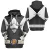 gearhumans mighty morphin black power rangers custom hoodie apparel gn25096 3d apparel 387760 - Power Rangers Mall