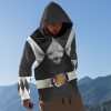 gearhumans mighty morphin black power rangers custom hoodie apparel gn25096 3d apparel 454654 - Power Rangers Mall