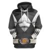 gearhumans mighty morphin black power rangers custom hoodie apparel gn25096 3d apparel hoodie s 405258 - Power Rangers Mall