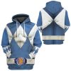 gearhumans mighty morphin blue power rangers custom hoodie apparel gn25094 3d apparel 203213 - Power Rangers Mall