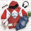 gearhumans mighty morphin red power rangers custom hoodie apparel gn25097 3d apparel 337538 - Power Rangers Mall
