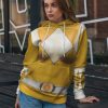 gearhumans mighty morphin yellow power rangers custom hoodie apparel gn25095 3d apparel 485016 - Power Rangers Mall