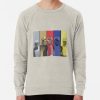 ssrcolightweight sweatshirtmensoatmeal heatherfrontsquare productx1000 bgf8f8f8 16 - Power Rangers Mall