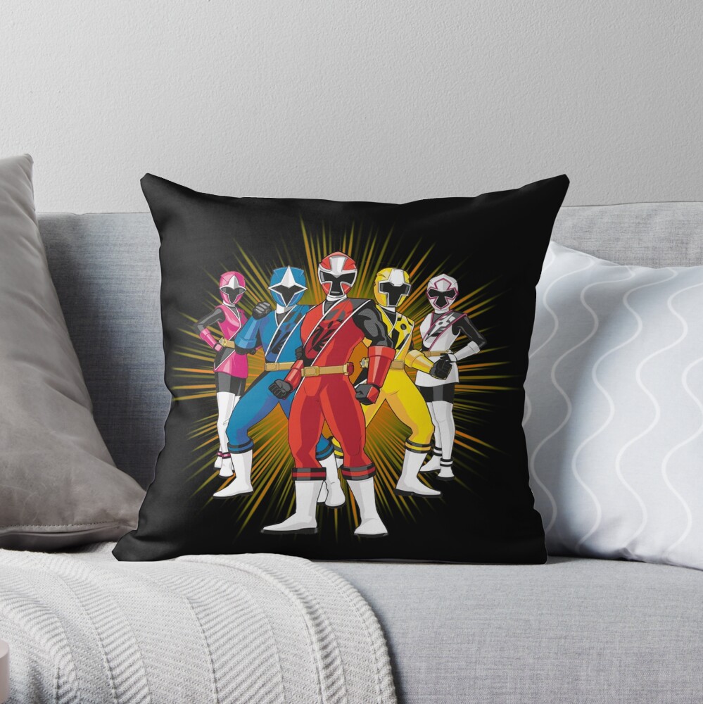 Ninja Ranger Throw Pillow